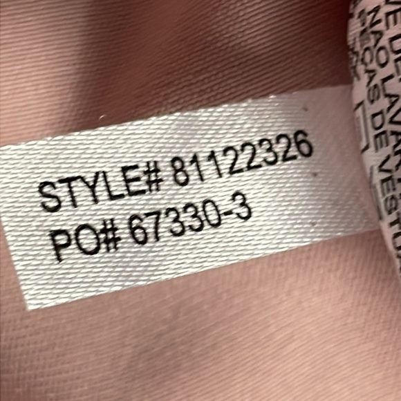 New Alex Evenings Lace Overlay Maxi Dress Gown Mother of the Bride Blush 10 - Picture 12 of 12